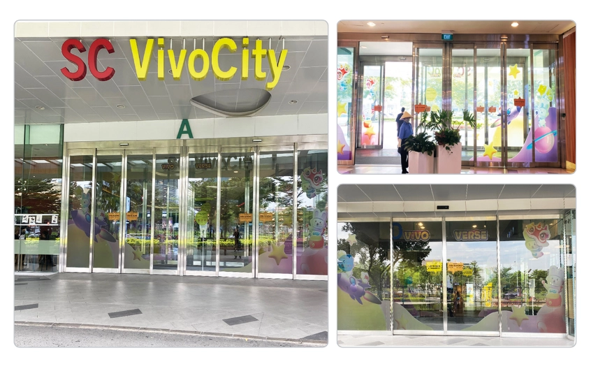 Dự án SC VivoCity – 38 bộ cửa breakout