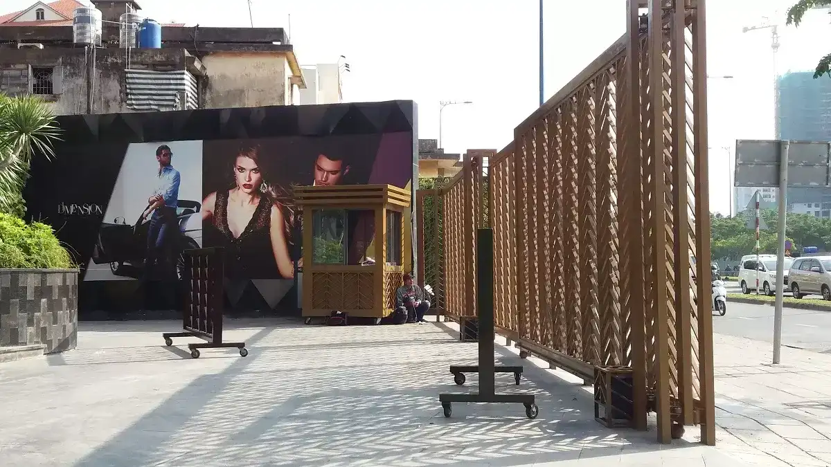 Công trình cổng trượt lùa 2 cánh tự động - Italy