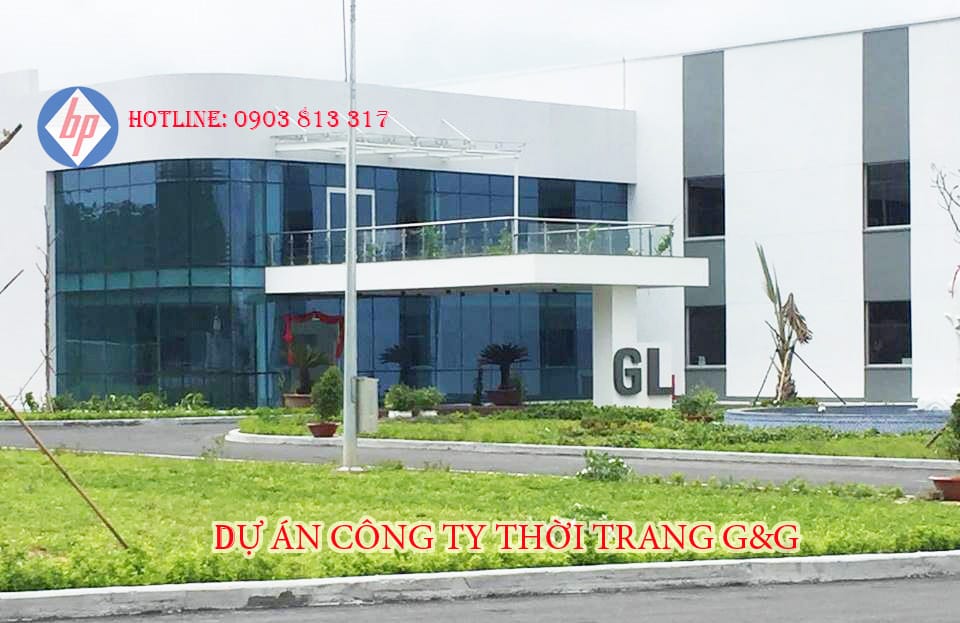 Cổng lùa Công Ty Thời Trang G&G Long Thành - Đồng Nai