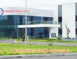 Cổng lùa Công Ty Thời Trang G&G Long Thành - Đồng Nai
