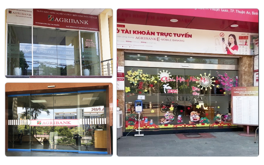 AGRIBANK – Lắp đặt 37 bộ cửa trượt tự động