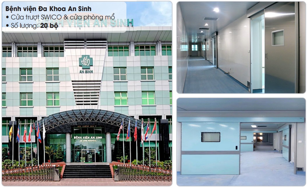 Dự án lắp đặt cửa phòng mổ tại Bệnh viện Đa Khoa An Sinh