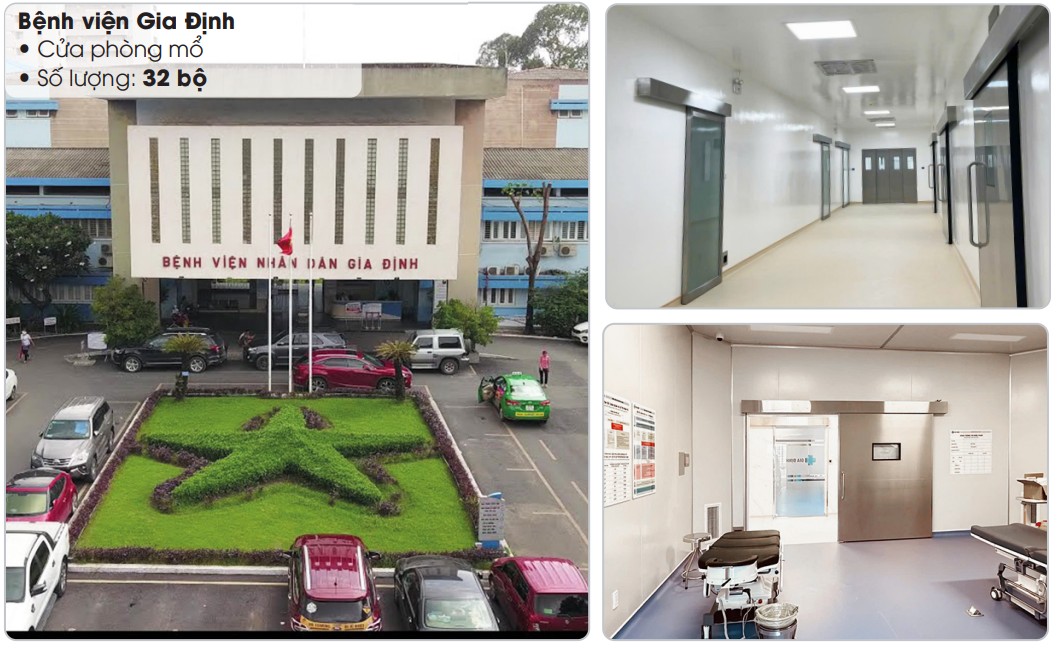 Dự án Bệnh viện Gia Định – Lắp đặt 32 bộ