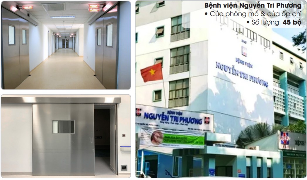 Dự án Bệnh viện Nguyễn Tri Phương – Thi công 55 bộ cửa