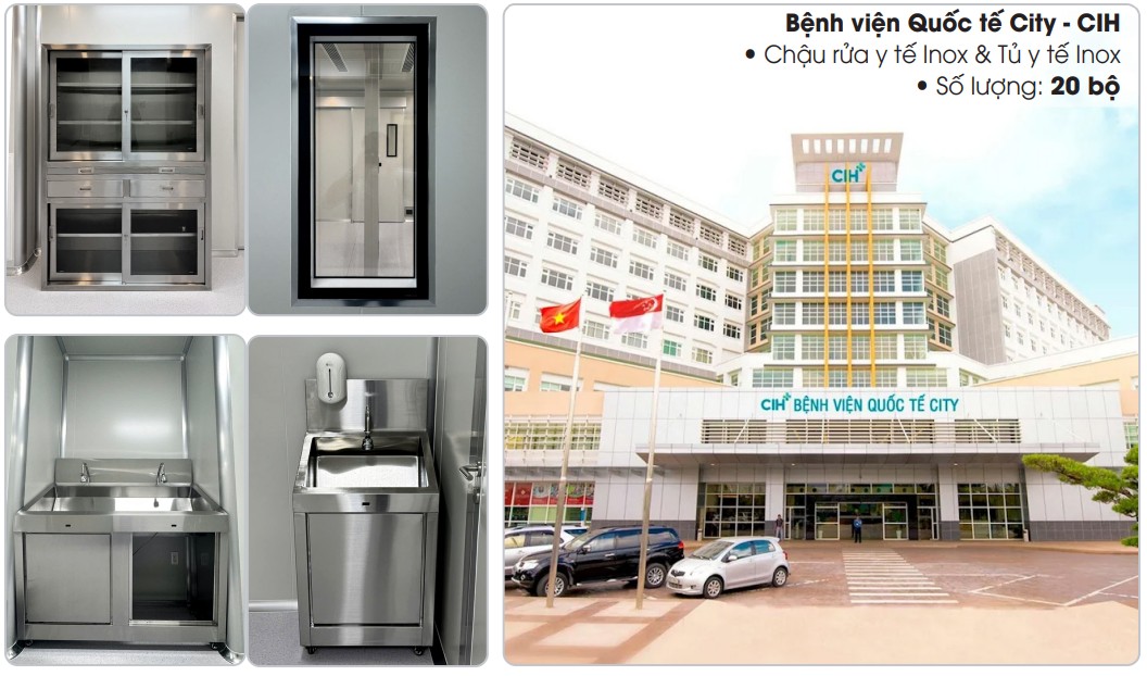 Dự án triển khai cho Bệnh viện Quốc Tế City (CIH)