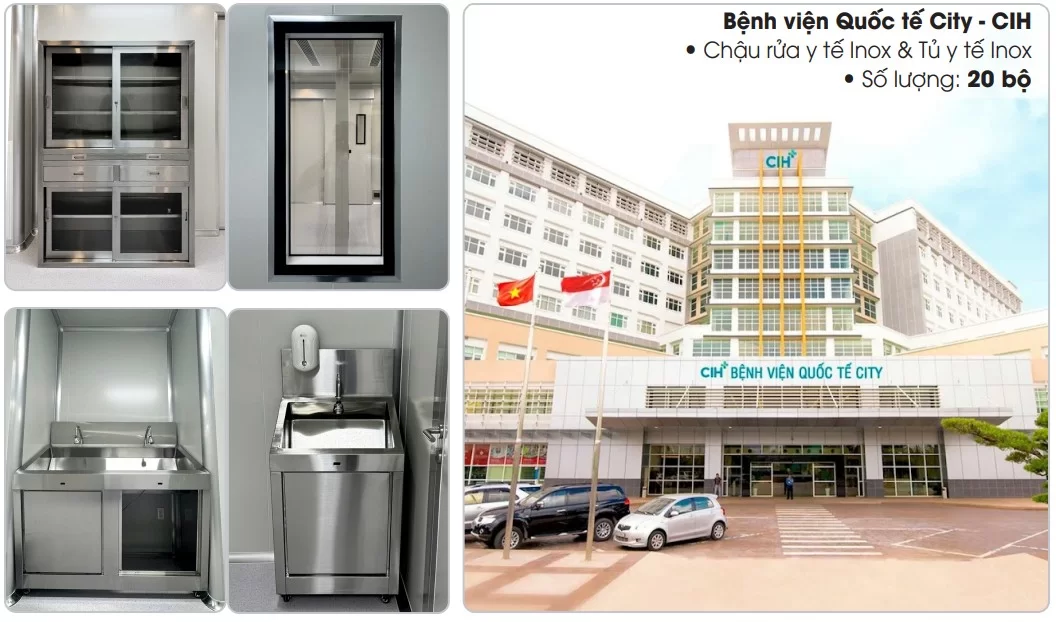 Dự án triển khai cho Bệnh viện Quốc Tế City (CIH)