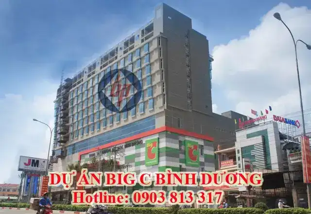 Dự án tại Siêu Thị Big C Bình Dương