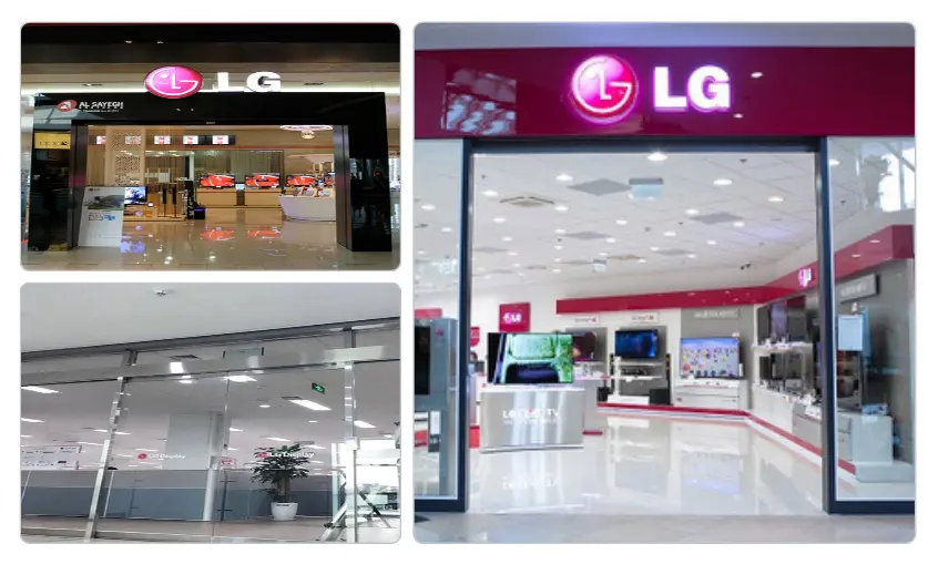 Chuỗi Showroom LG – lắp cửa trượt tự động NABCO