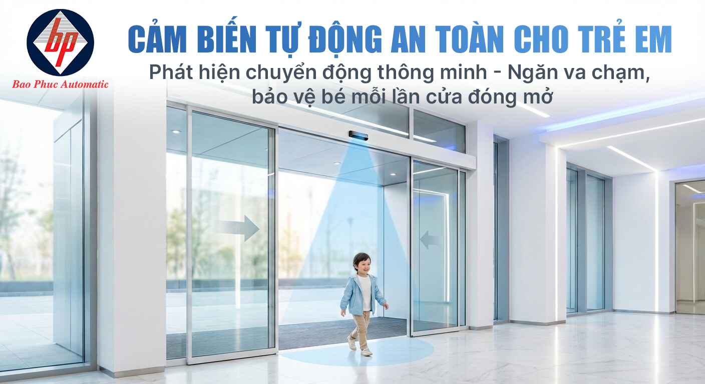 Nhà Có Trẻ Nhỏ Hiếu Động Có Nên Lắp Cửa Tự Động?
