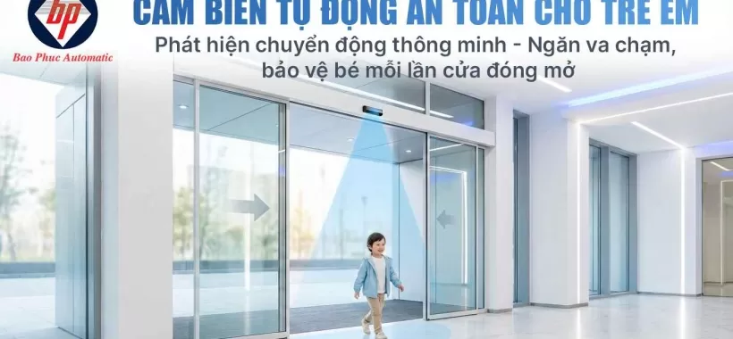 Nhà Có Trẻ Nhỏ Có Nên Lắp Cửa Tự Động Không?