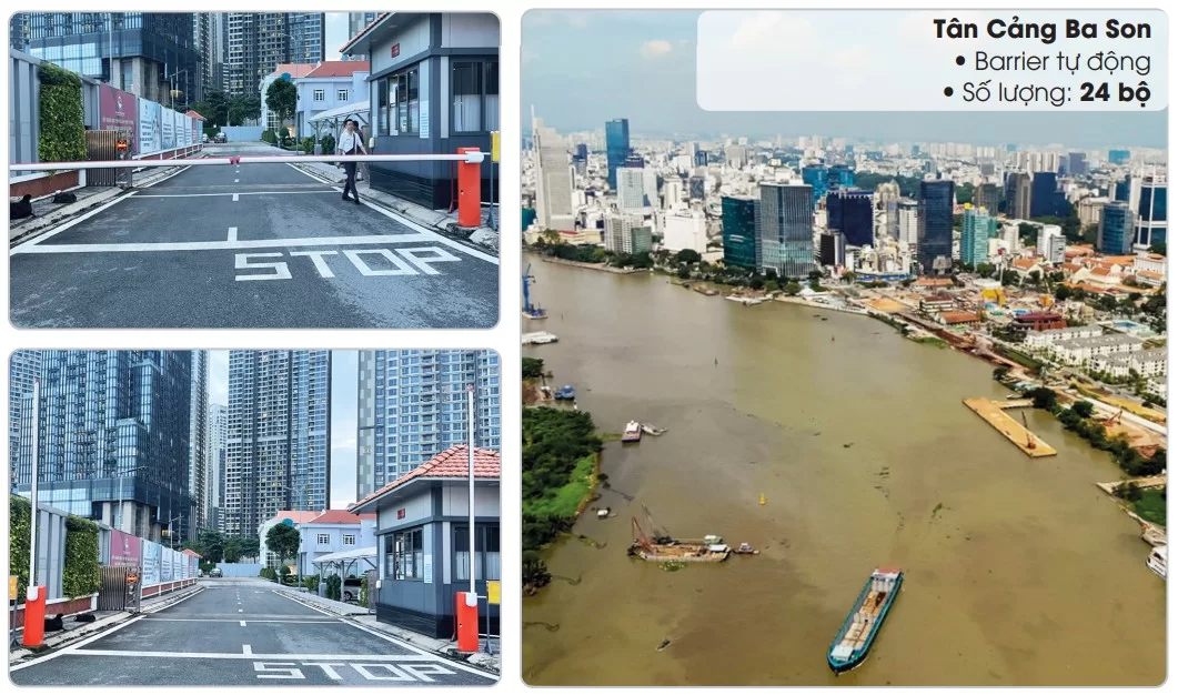 Dự án Cảng Ba Son – Triển khai 24 bộ Barrier tự động