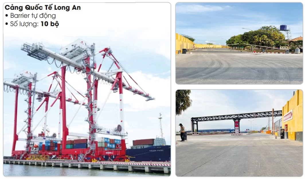 Dự án lắp đặt Barrier tự động tại Cảng Quốc Tế Long An