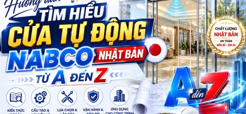 Cấu Tạo Và Nguyên Lý Hoạt Động Cửa Tự Động NABCO Nhật Bản – Hướng Dẫn 