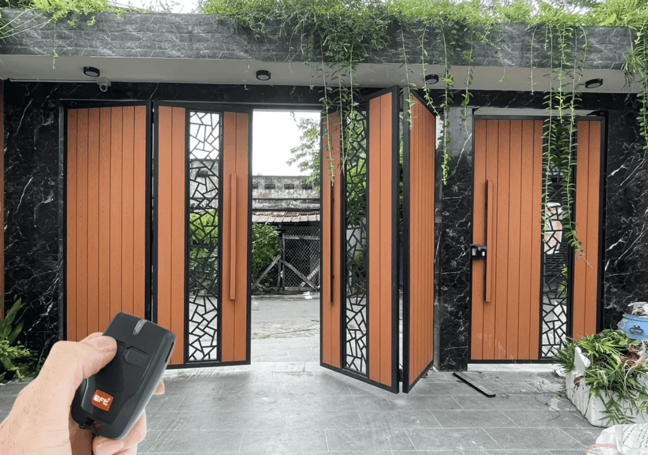 Cổng Tự Động Âm Sàn – Đẹp Nhất, Bền Nhất, An Toàn Nhất
