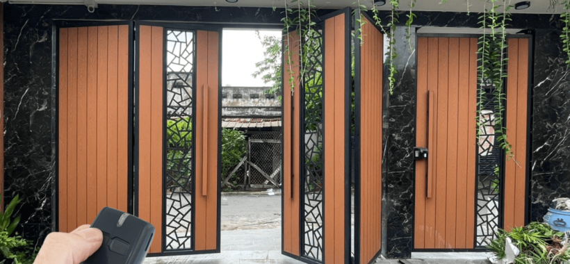 Cổng Tự Động Âm Sàn – Đẹp Nhất, Bền Nhất, An Toàn Nhất