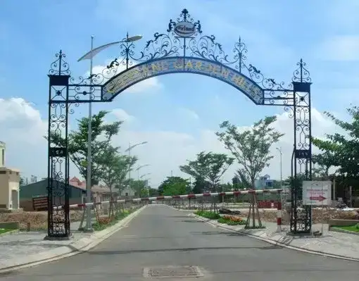 Cổng tự động Biệt Thự Cityland Phan Văn Trị