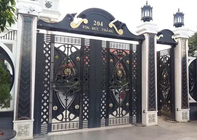 5 mẫu cổng mới được sử dụng cho Biệt Thự - Nhà Phố năm 2018