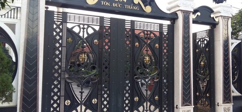5 mẫu cổng mới được sử dụng cho Biệt Thự - Nhà Phố năm 2018