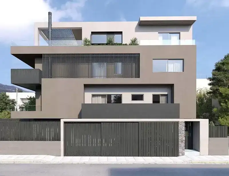 Cổng biệt thự nhà phố, biệt thự gắn động cơ điều khiển