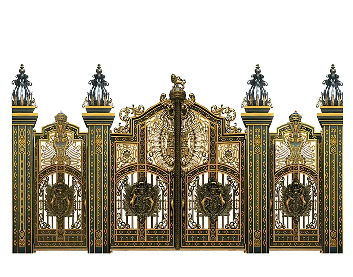 Mẫu cửa cổng biệt thự nghệ thuật sang trọng