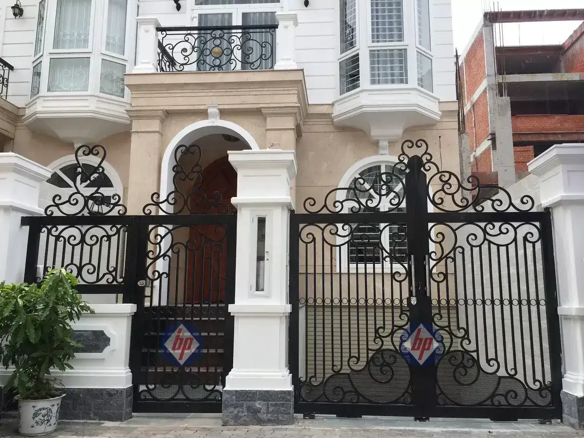 Cổng mở cánh tay đòn thủy lực tự động