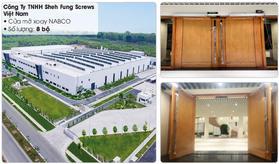 Sheh Fung Screws – Lắp đặt 23 bộ cửa trượt Nabco