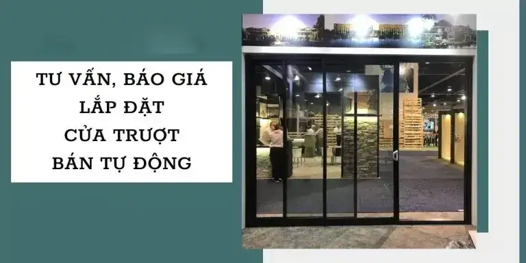 Cửa bán tự động là gì?