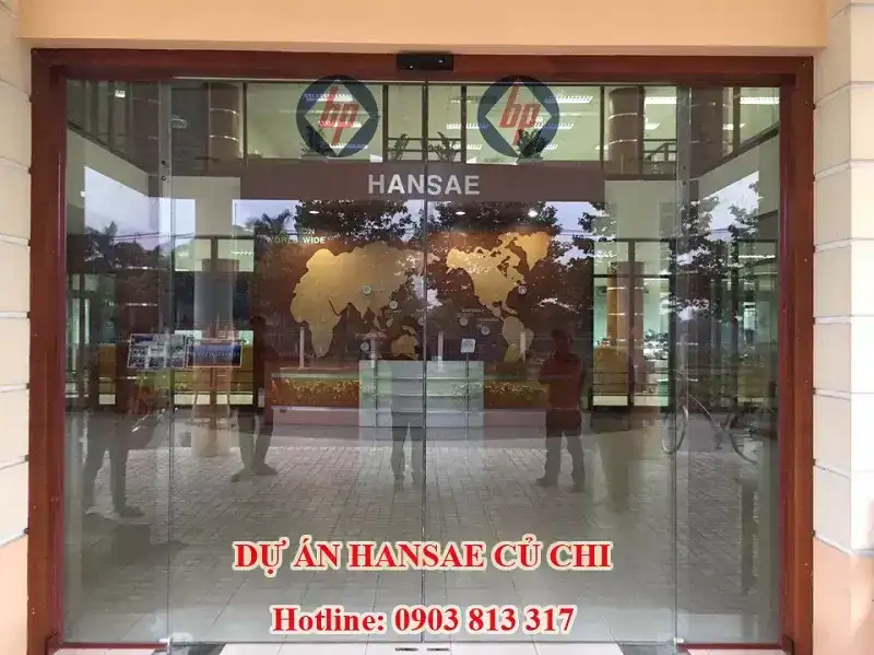 Cửa kính tự động của Italy - Nhật Bản - Hàn Quốc - Đài Loan