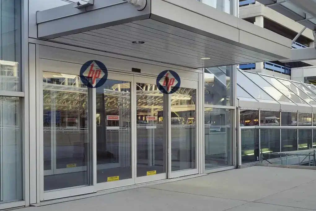 Cổng tự động siêu thị, trung tâm thương mại, cửa hàng