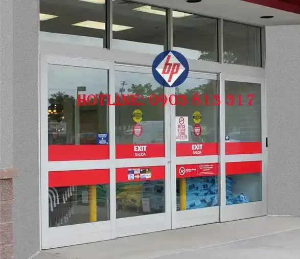 Cửa kính cường lực tự động Nhật Bản - Hàn Quốc - Đài Loan