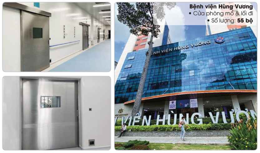 Dự án Bệnh viện Hùng Vương – Lắp đặt 55 bộ
