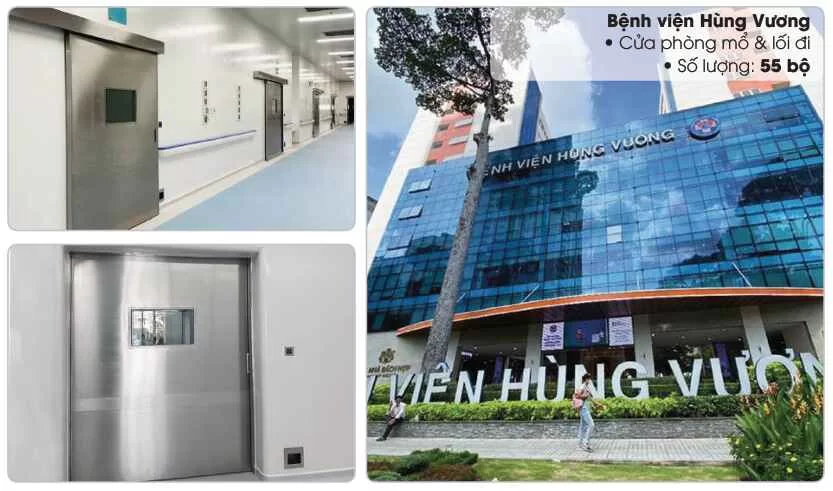 Dự án Bệnh viện Hùng Vương – Lắp đặt 55 bộ