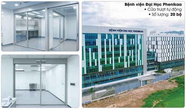 Dự án Bệnh viện Đại Học Phenikaa lắp đặt 20 bộ