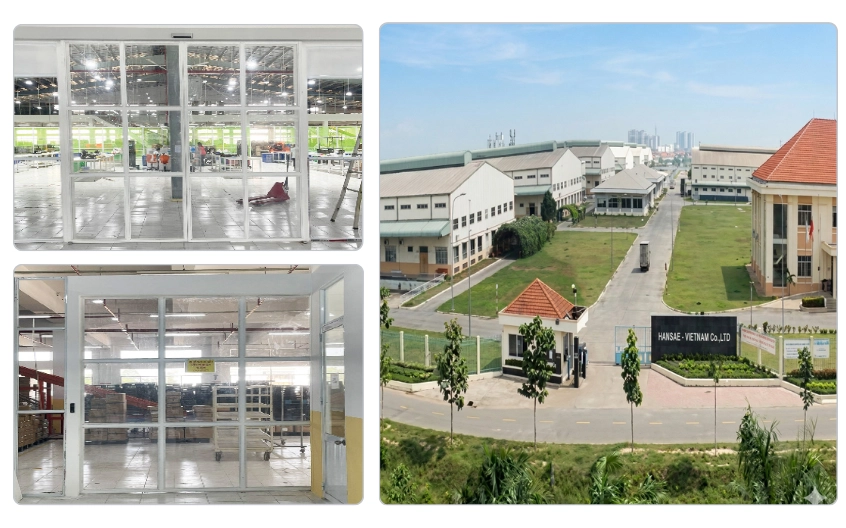 HANSAE VN – Triển khai 18 bộ cửa trượt Nabco