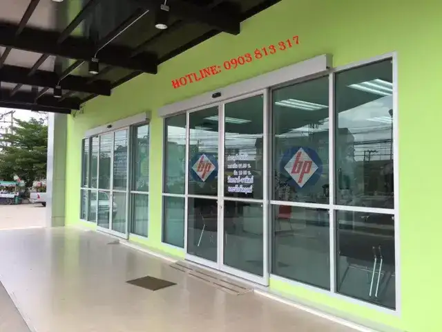 Cửa trượt tự động 400kg - 500kg do Đài Loan sản xuất