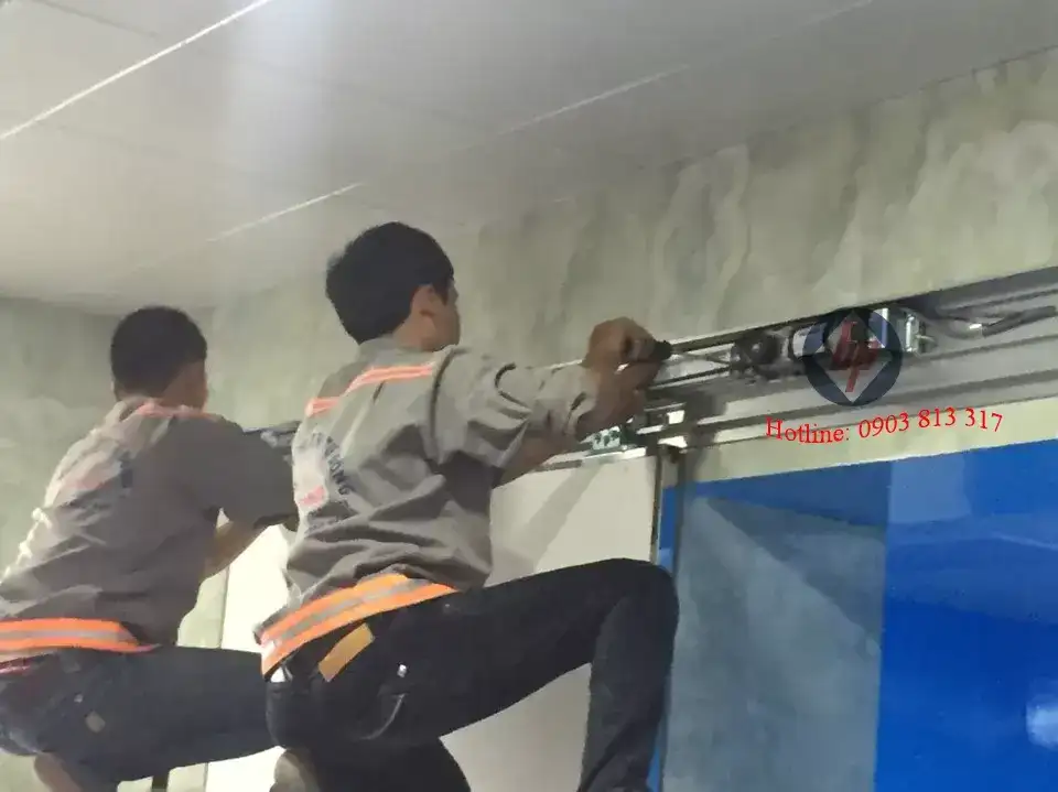 Hướng dẫn lắp đặt cửa tự động