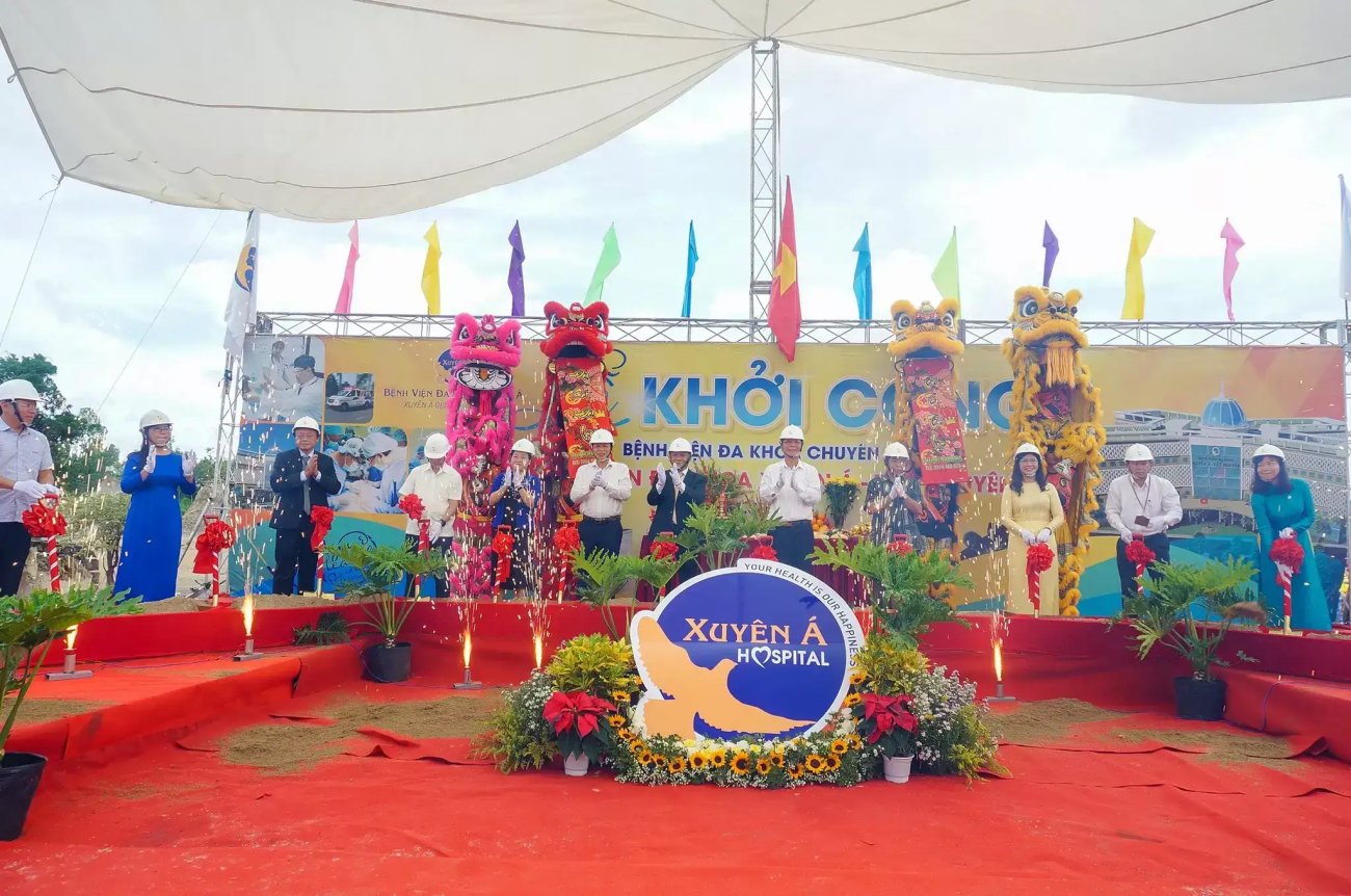Lễ khởi công bệnh viện Đa Khoa Xuyên Á