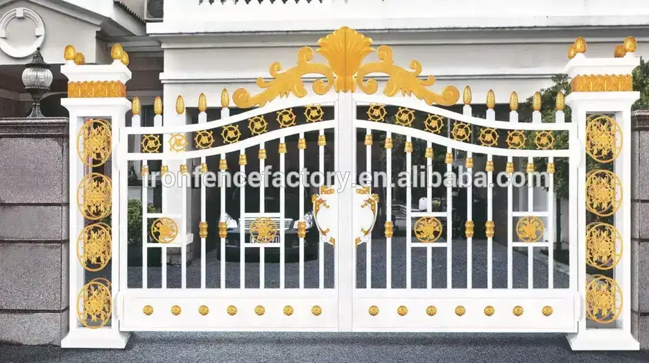 Ngắm nhìn những mẫu cổng biệt thự đẹp long lanh