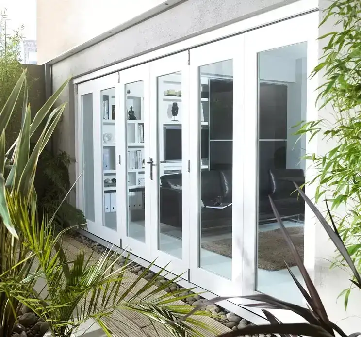 Mẫu cửa nhôm kính 4 cánh đẹp, sang trọng phong cách Châu Âu