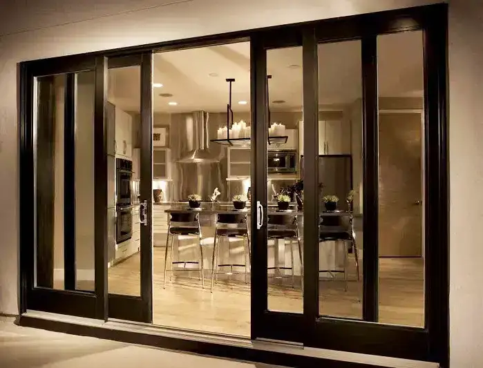 Mẫu cửa kính trượt tự động đẹp đầu năm 2017