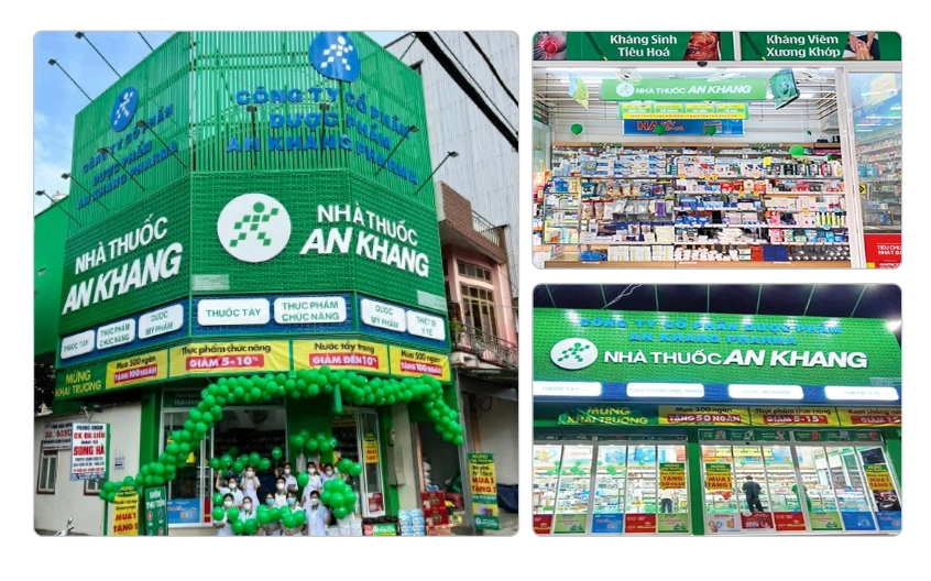 Nhà thuốc An Khang – Giải pháp cửa trượt tự động KTH & SWICO