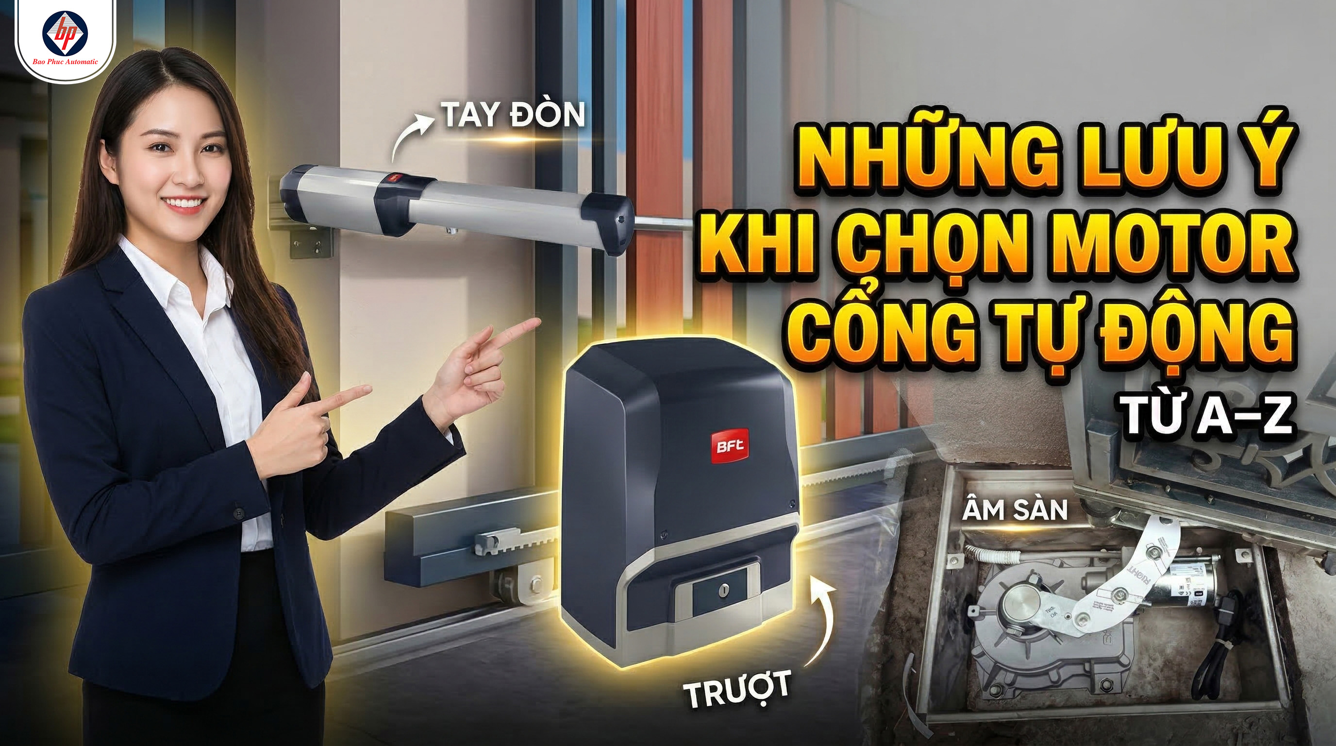 Những Lưu Ý Khi Chọn Motor Cổng Tự Động (Từ A–Z)