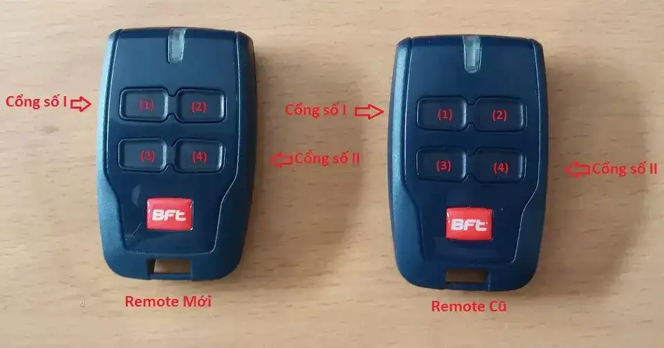 Cài đặt thêm Remote 4 phím cho cổng tự động BFT