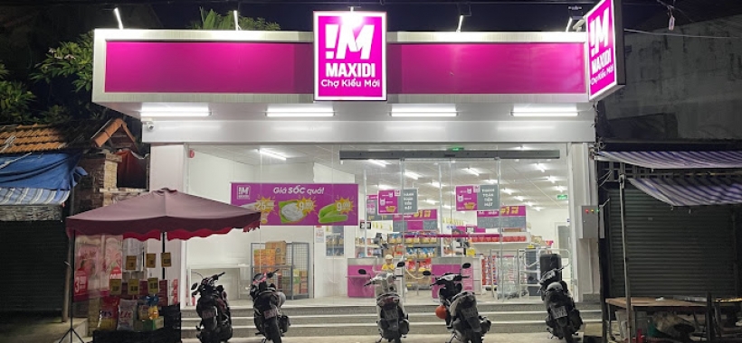 Lắp đặt cửa tự động cho chuỗi siêu thị MAXIDI Chợ kiểu mới