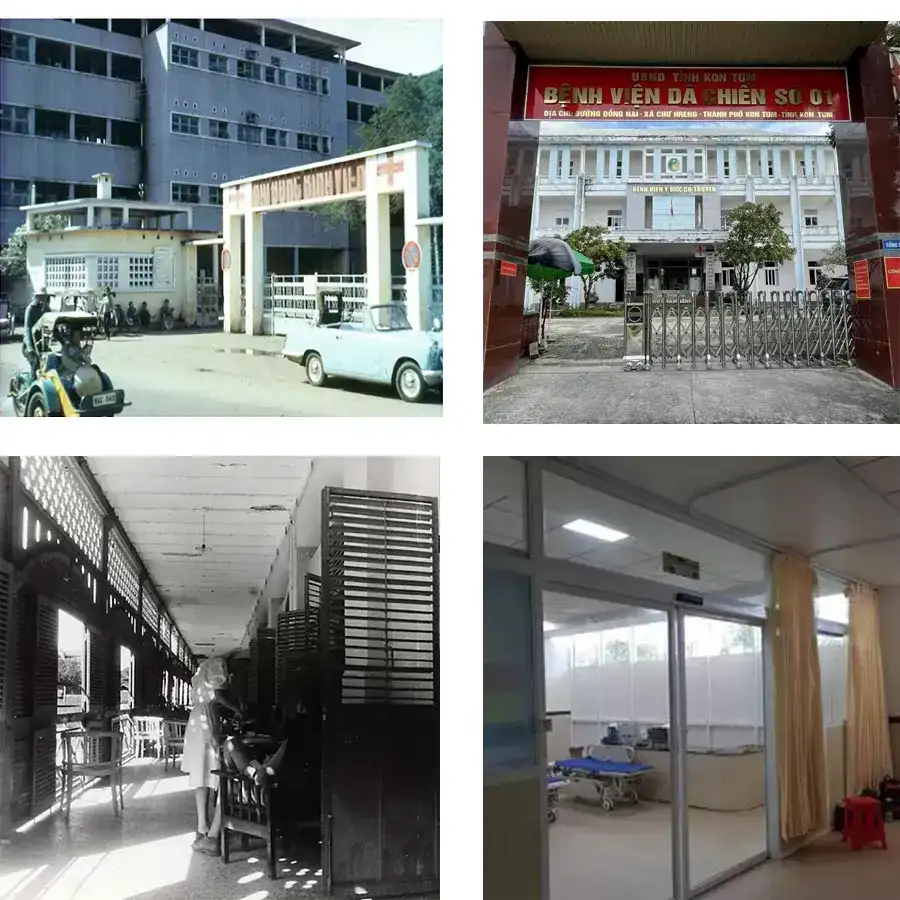 Cửa bệnh viện xưa và nay có sự thay đổi nào?