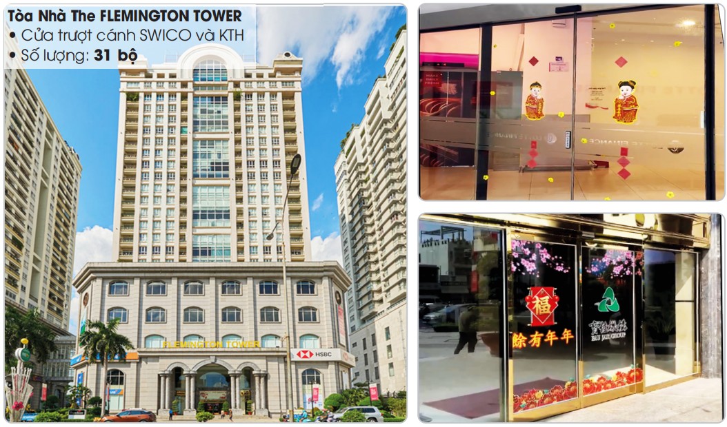 Flemington Tower – Lắp đặt 31 bộ cửa trượt tự động