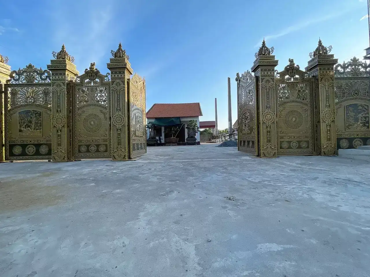 Top 10 mẫu cổng nhà đẹp hiện đại và sang trọng