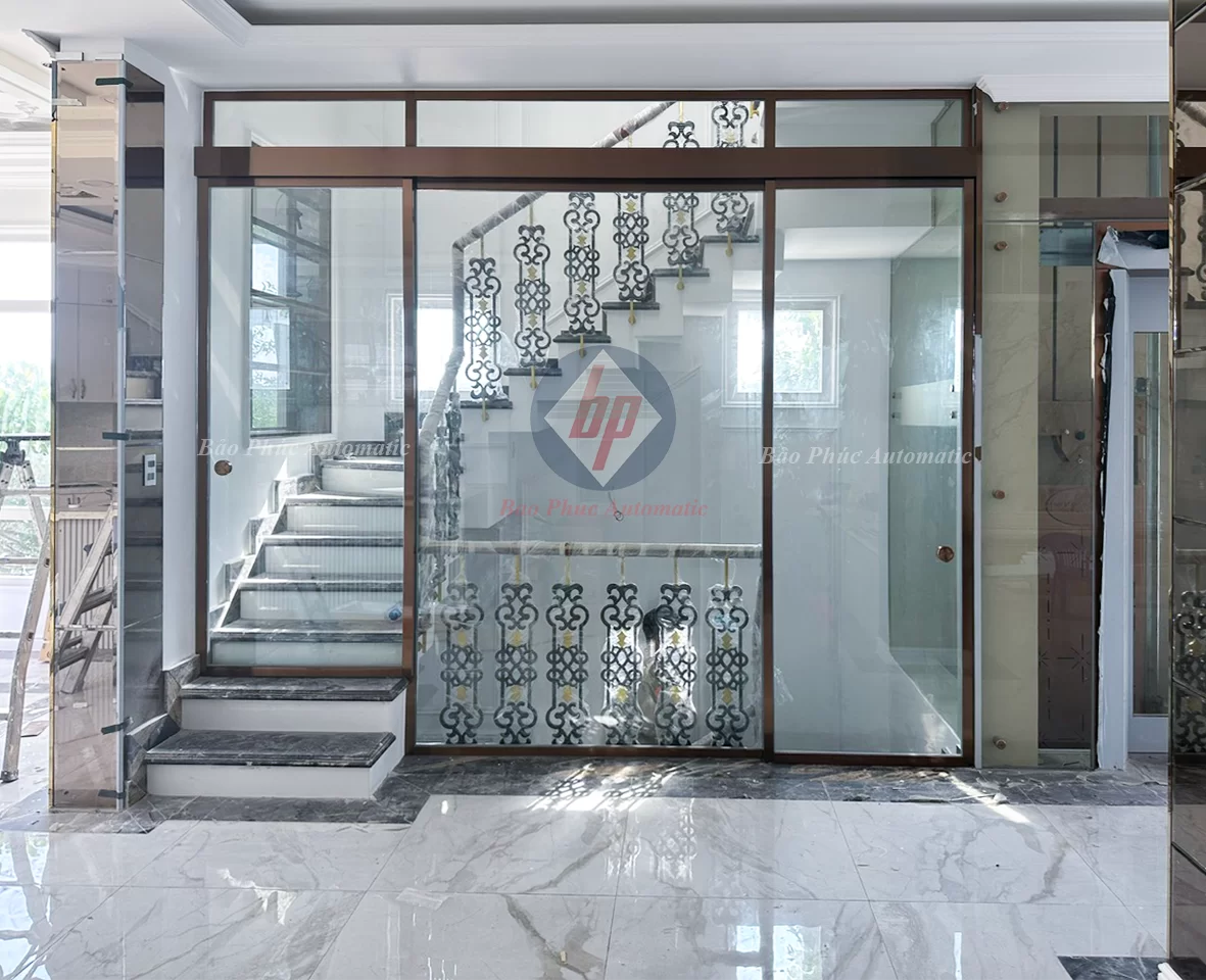 Ưu điểm cửa trượt bán tự động