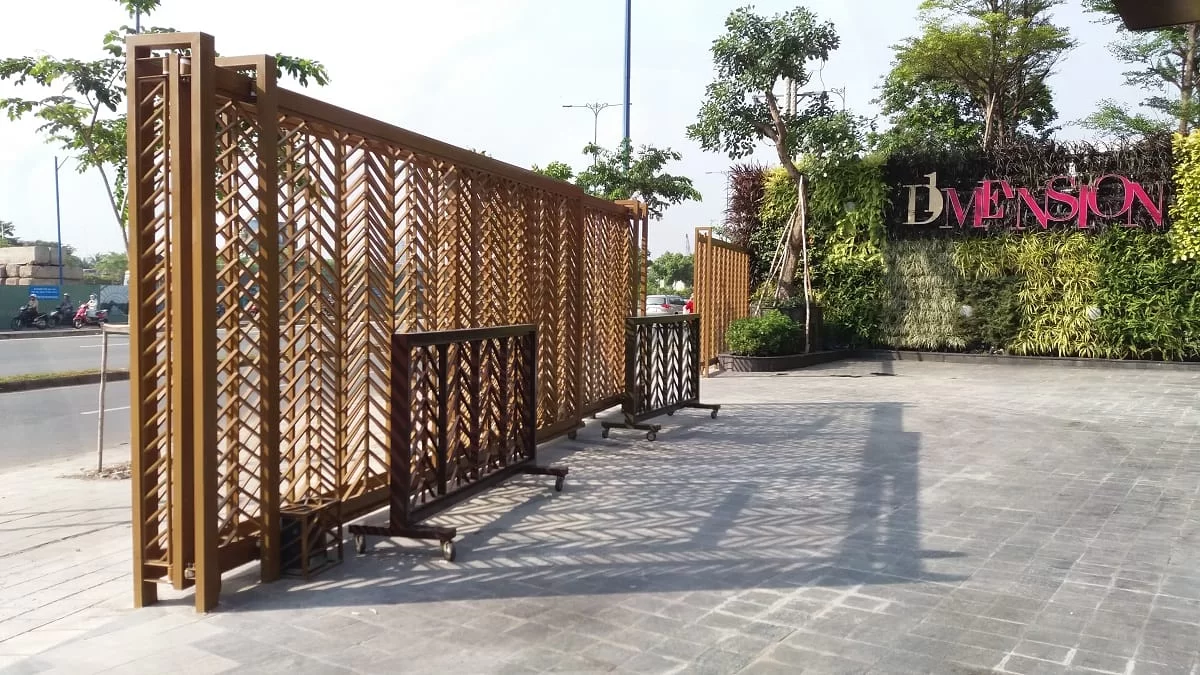 Cổng trượt lùa tự động 03