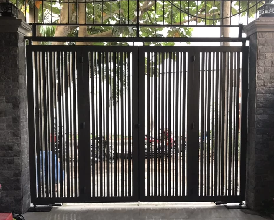 cổng tự động an toàn